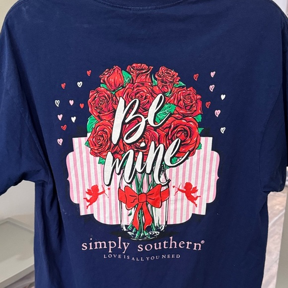 Simply Southern Classic Navy Tee - Picture 2 of 7